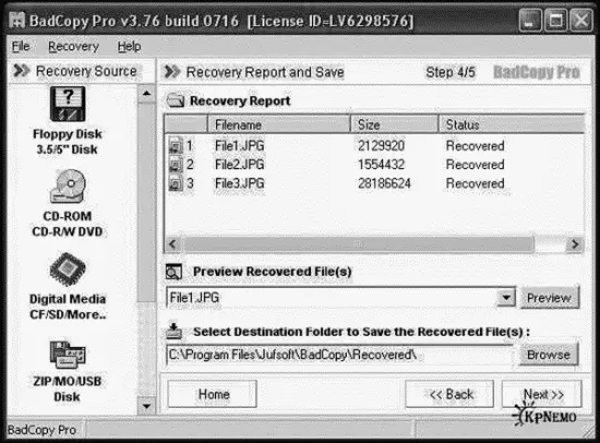 BadCopy Pro Сайт httpwwwjufsoftcombadcopv Размер 82 Мб Статус - фото 65