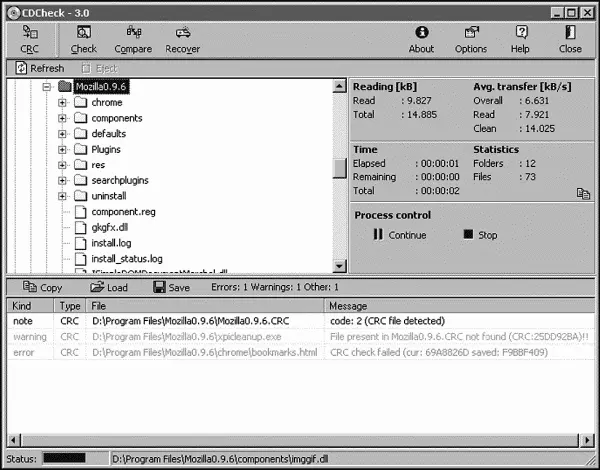 Быстрый и бесплатный проверялыцик цельности информации не только на CD но и на - фото 67