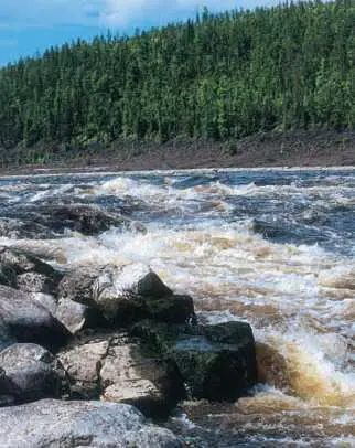 Пороги на реке Вилюй ВИЛЮЙСКОЕ ВОДОХРАНИЛИЩЕ в Сибири на реке Вилюй - фото 108