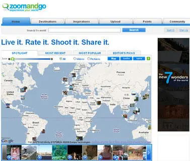 Адрес wwwzoomandgocom Интерфейс английский кириллица не поддерживается Что мы - фото 48
