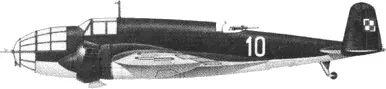 Средний польский бомбардировщик Р37 Лось Тяжелый английский - фото 79