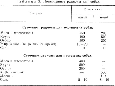 Приведенный рацион составлен с учетом потребностей в корме пастушьей собаки - фото 63