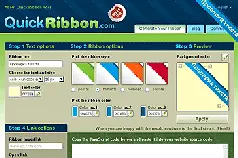Адрес wwwquickribboncom Интерфейс английский флэшплагин не требуется Ели вы - фото 21