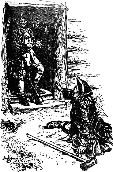 Вот и вы любезный сказал капитан подняв голову Садитесь Пустите - фото 13