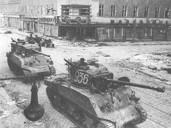 Танки 1го батальона 46й гвардейской танковой бригады 9го гвардейского - фото 17