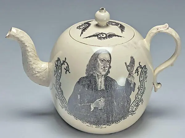 Чайник производства Веджвудского фарфорового завода Стаффордшир ок 1775 г - фото 23