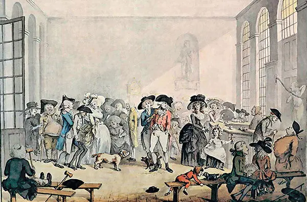 Лечебные воды в питьевой галерее в городе Бат ок 1784 г Прогулка у дома - фото 31