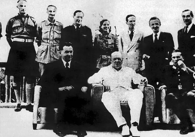 Иван Шубашич Уинстон Черчилль и Тито в Неаполе в августе 1944 г Вячеслав - фото 31