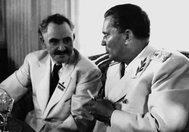 Георгий Димитров и Тито 1947 г Хайле Селассие I и Тито 1954 г Никита - фото 33