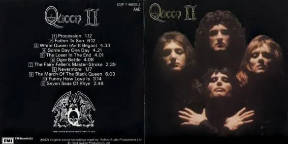 Обложка альбома Queen2 Обложка Queen2 вызывает такие же религиозные - фото 18