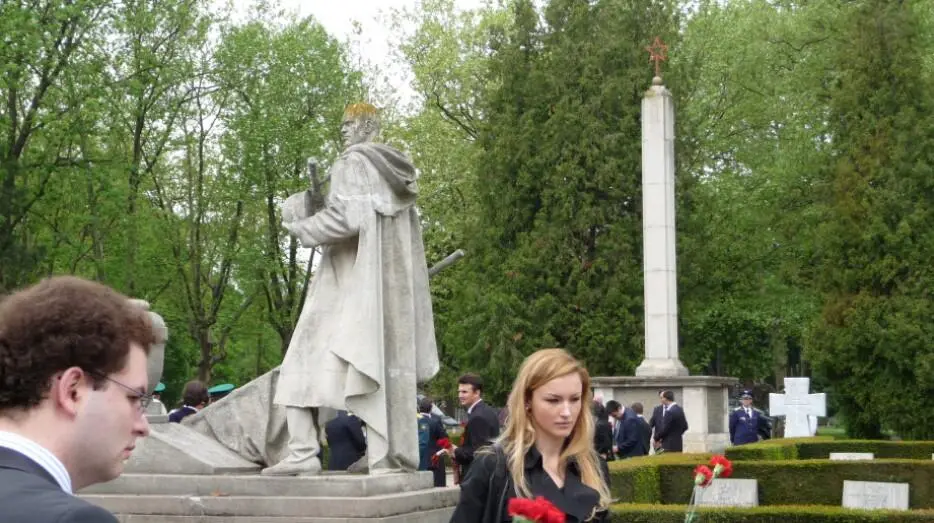 Cоветские воинские захоронения на Центральном кладбище Вены 8 мая 2013 г - фото 13