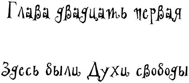 Глава двадцать первая Здесь были Духи свободы Хиихиии Ииигого Подергивая - фото 47