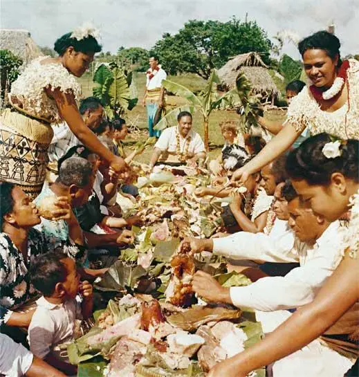 Ваэа тонганский вождь развлекает нас шикарным празднеством Народ мерина - фото 130