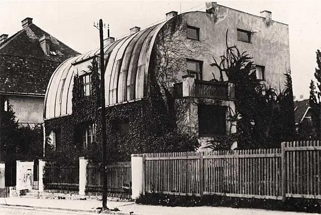 Адольф Лоос Дом Штайнера в Вене 1910 Уличный и садовый фасады Австрийская - фото 73