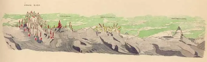 Бруно Таут Альпийская архитектура 1919 Академия искусств Берлин Отдельные - фото 86