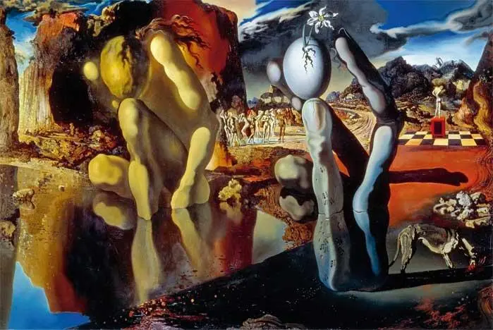 Сальвадор Дали Метаморфозы Нарцисса 1937 Холст масло 508783 см Галерея - фото 116