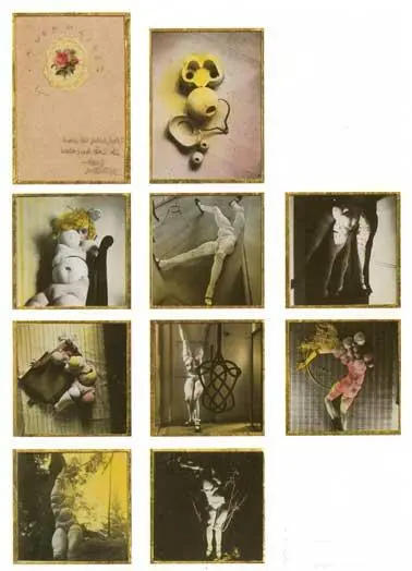 Ханс Беллмер Кукла 1935 10 фотографий акварельная ретушь 185752 см - фото 123