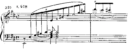 Перед Allegro moderato необходимо все снять как бы половинная каденция и - фото 208