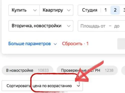Покупатель при поиске чаще всего сортирует предложения по возрастанию цены - фото 68