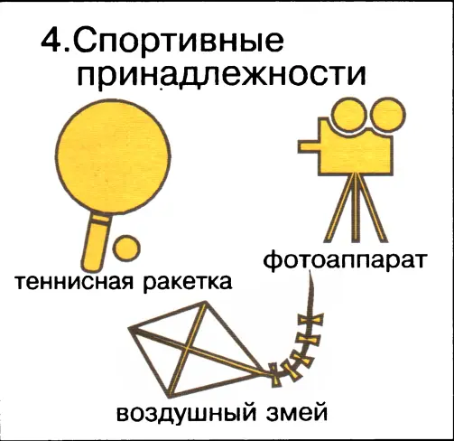 Ответы 1 диван 2 плоскогубцы 3 скрипка 4 теннисная ракетка Раздел - фото 11