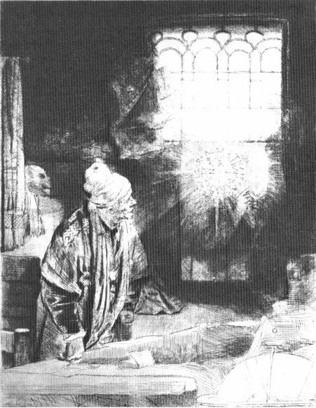 Фауст Офорт 1652 г Слепой Товий Офорт 1651 г Рембрандт не мог официально - фото 22
