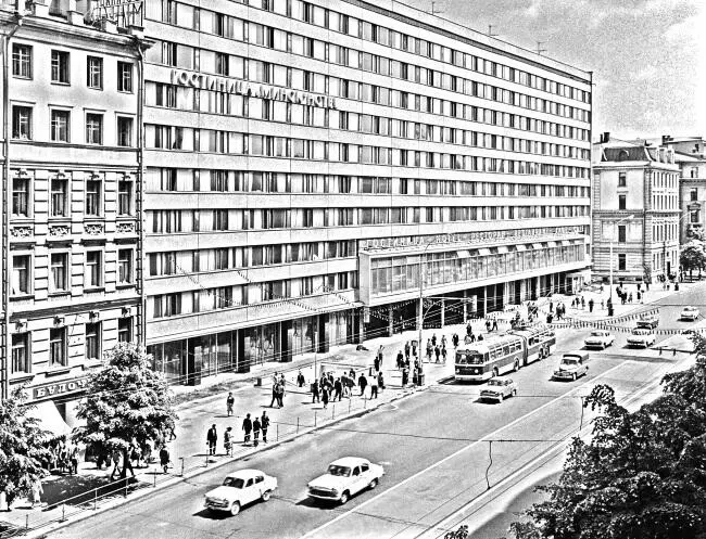 Гостиница Минск на улице Горького Тверской в Москве Московская Петровка - фото 10