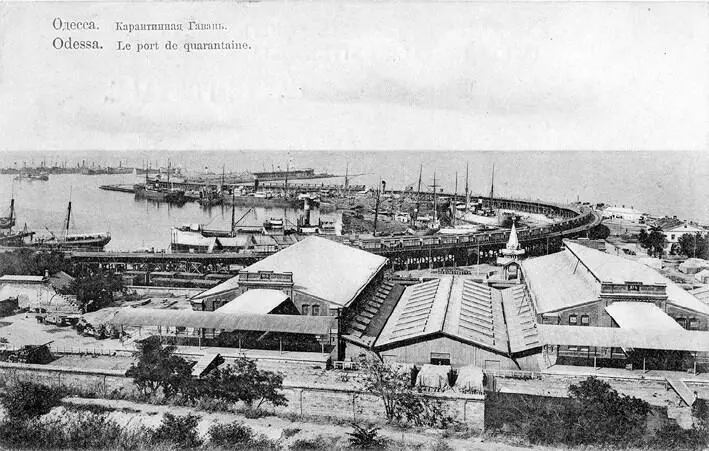 33 Одесса вид на Карантинную гавань Начало 1900х годов Коллекция - фото 19