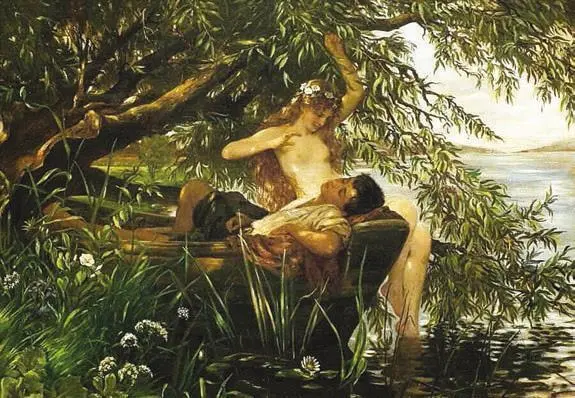 Рис 44А Чауч Сказки русалки 1896 Так же поступает и армянская пери - фото 66