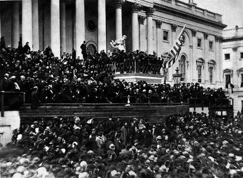 Вторая инаугурация Линкольна Фото А Гарднера 4 марта 1865 г Публика - фото 48