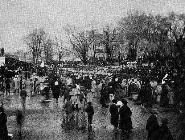 Публика наблюдает за инаугурацией президента 4 марта 1865 г Конгресс США 31 - фото 49