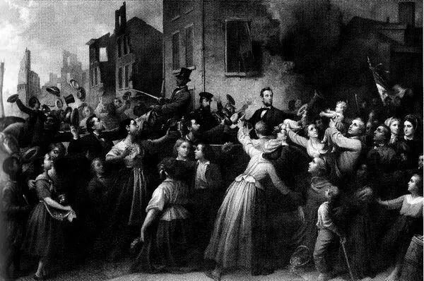 Линкольн в Ричмонде Д Картер 1866 г Убийство Линкольна в театре Форда 14 - фото 54