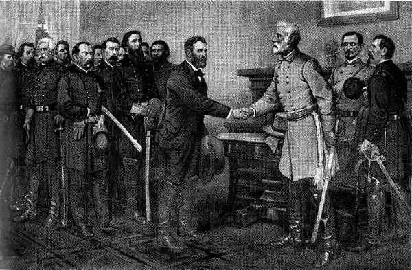 Да будет мир Капитуляция армии генерала Ли 9 апреля 1865 г Ж Феррис 1920 - фото 58