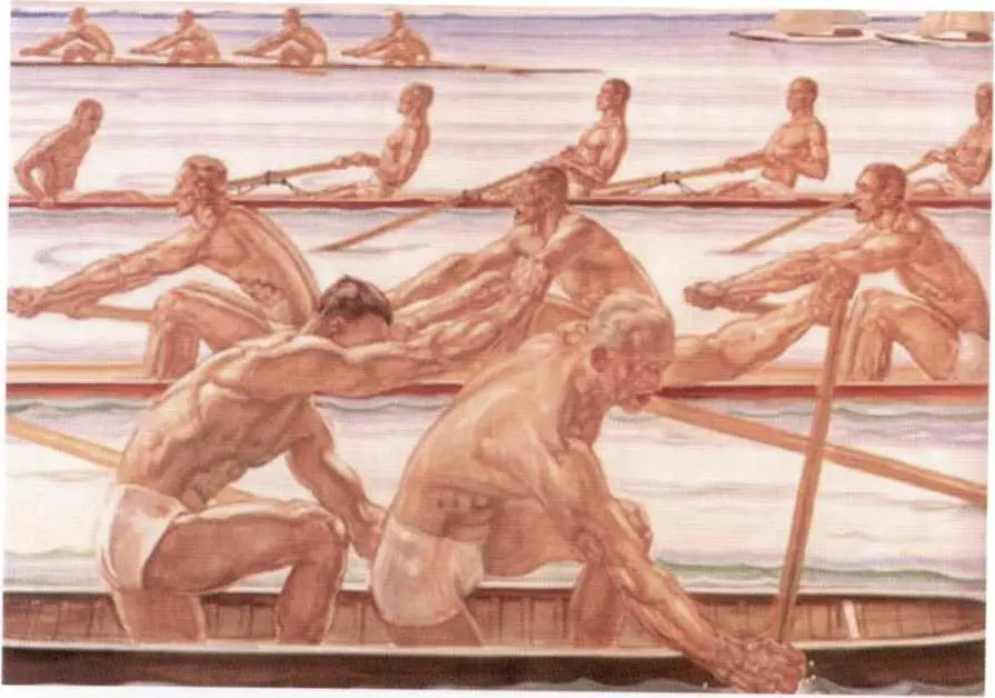 А Янеш Водный спорт 1936 год X ШмицВеденбрюк Огонь Иоганна 1937 год - фото 20