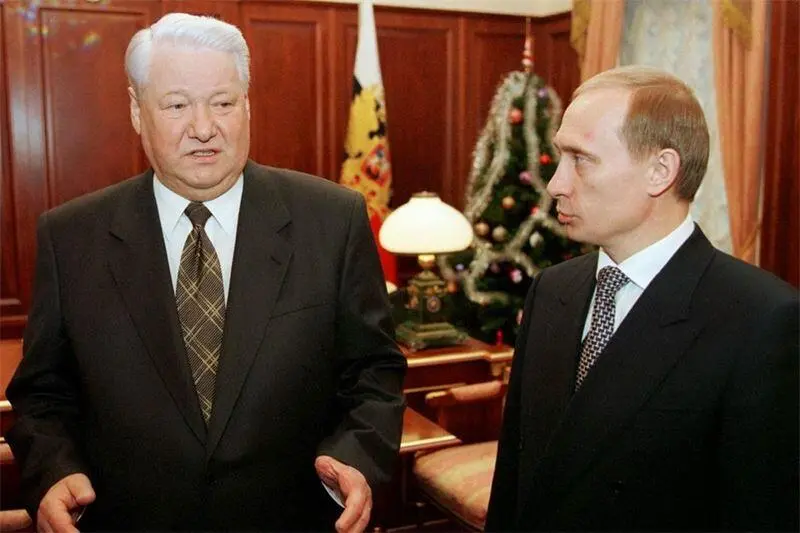Ельцин и Путин В конце 1999 года политический театр первого президента России - фото 26