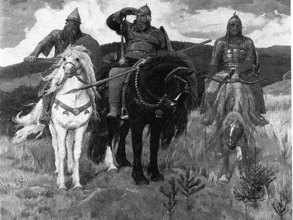 Виктор Васнецов Богатыри 18911898 гг Вооружение древнерусского воина Из - фото 16