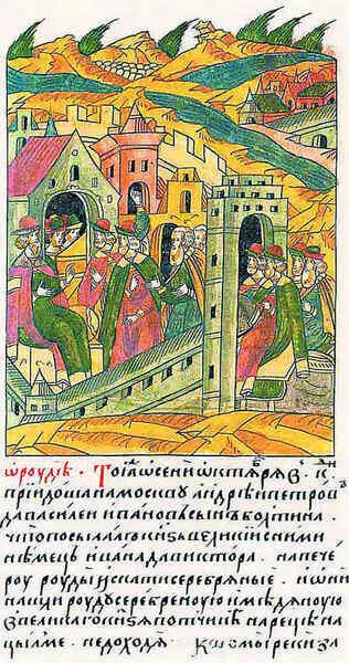 Рис 4 В 1553 г один из английских торговых путей шел через Белое море в - фото 90