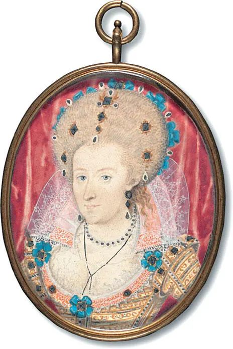 Анна Датская Мастерская Николаса Хиллиарда после 1603 г Летиция Ноллис - фото 9