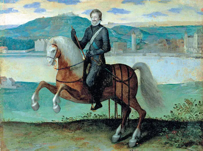 Генрих IV Французский у стен Парижа Французская школа 1594 г Бриджменская - фото 35