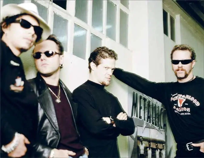 Metallica на отдыхе европейский тур сентябрь 1996 Мидори ТцукагошиShinko - фото 11