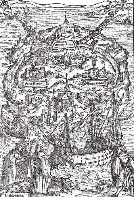 Ганс Гольбейнмладший Утопия Томаса Мора Гравюра к изданию 1518 г 6 - фото 126