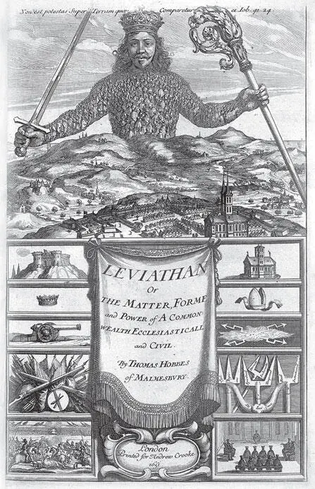 Титульный лист Левиафана Томаса Гоббса Издание 1651 г 6 Эта умеренная и - фото 217