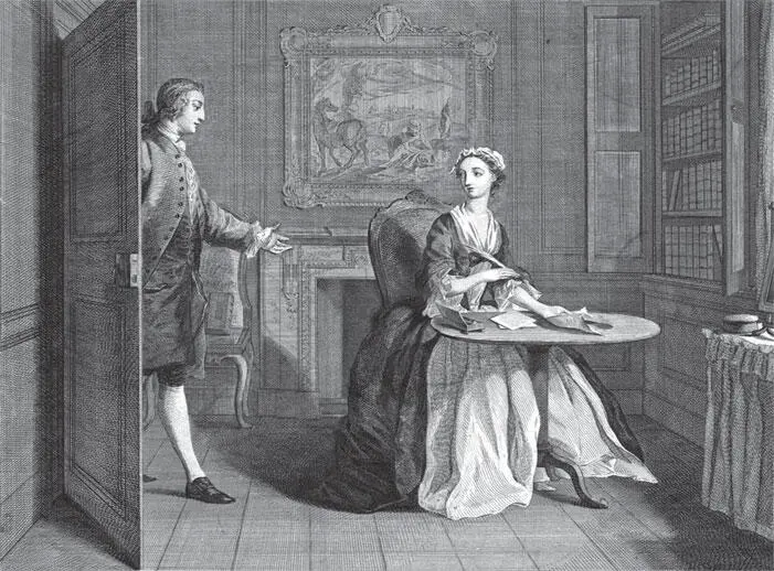 Иллюстрация к Памеле Сэмюэла Ричардсона Издание 1745 г 7 Влияние методизма - фото 274