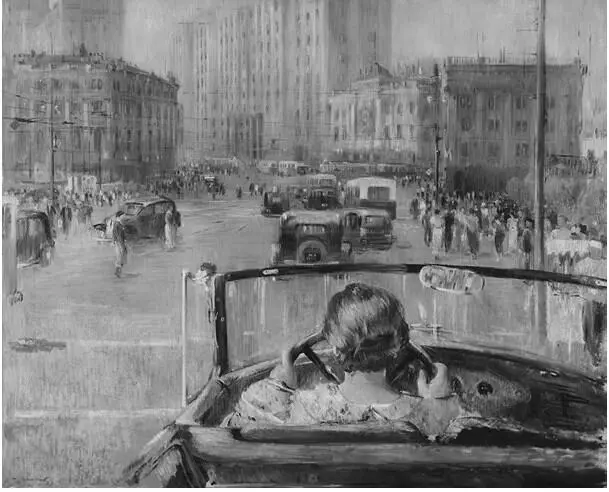 Ил 71 Юрий Пименов Новая Москва 1937 год Государственная Третьяковская - фото 72