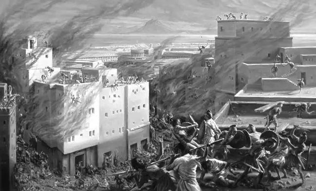 Римские воины на улицах Карфагена Озверевшие воины никого не щадили Наконец - фото 14
