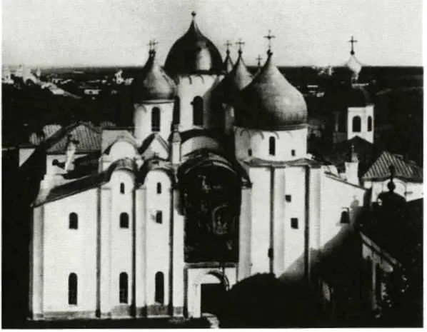 Новгородская София Современный вид Проложное сказание об освящении церкви - фото 68