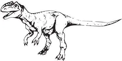 Monolophosaurus jiangi Близкий к криолофозавру по строению и датировке - фото 55
