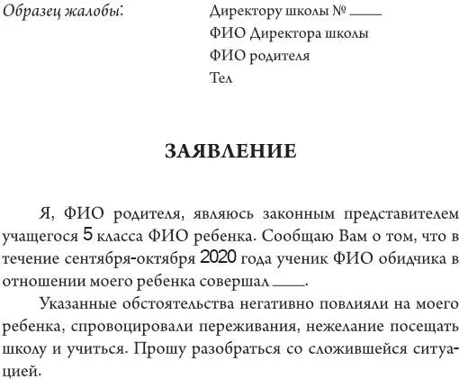 РАУНД ТРЕТИЙ Подаем жалобы на бездействие педагогов школы и родителей - фото 5