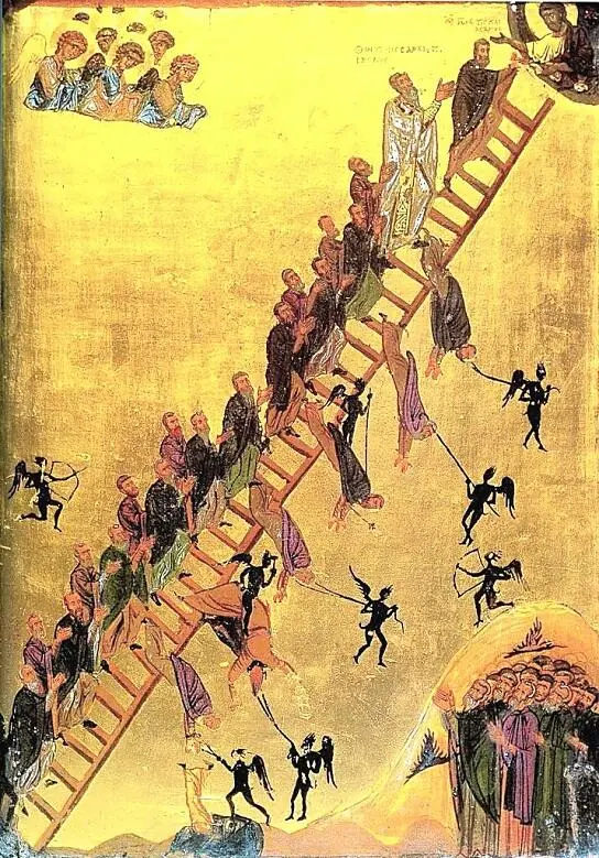 Икона Лествица Конец XII в В этом свете вся жизнь Гоголя сопоставимая с - фото 45