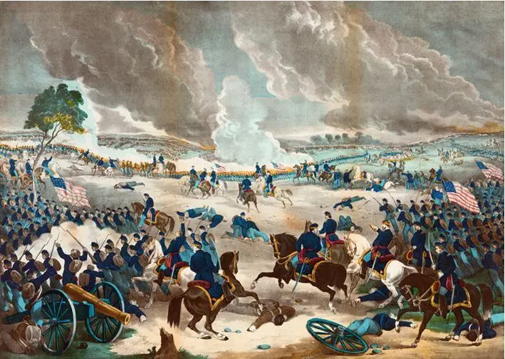 Битва при Геттисберге 13 июля 1863 г победа северян над армией генерала Ли - фото 39
