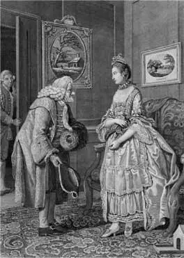 Джон Коллет Гравюра из Кентерберийских рассказов Январь и Май Англия 1771 - фото 8